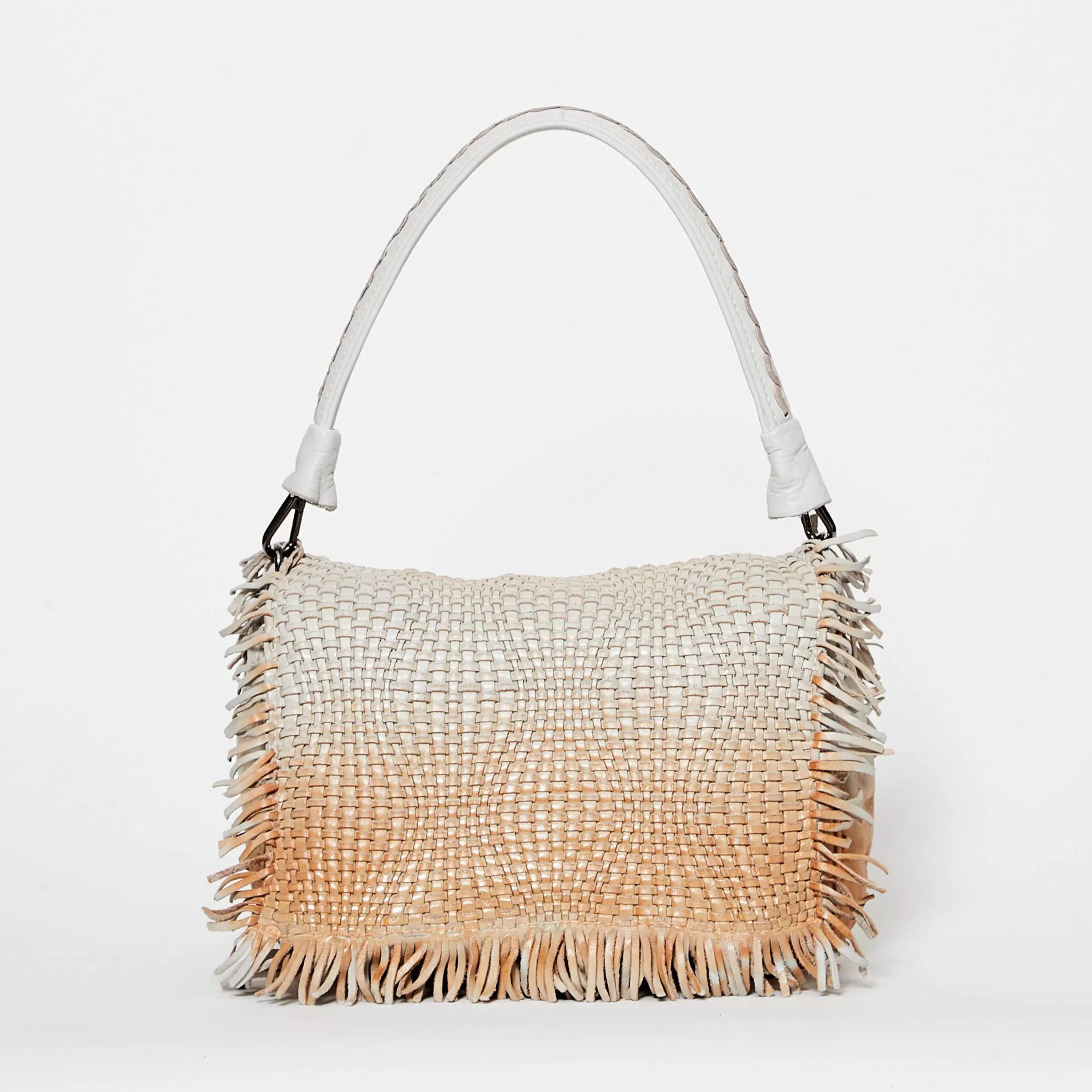 Reptile's House Bags>Anfora-Gradient Orange Handbag