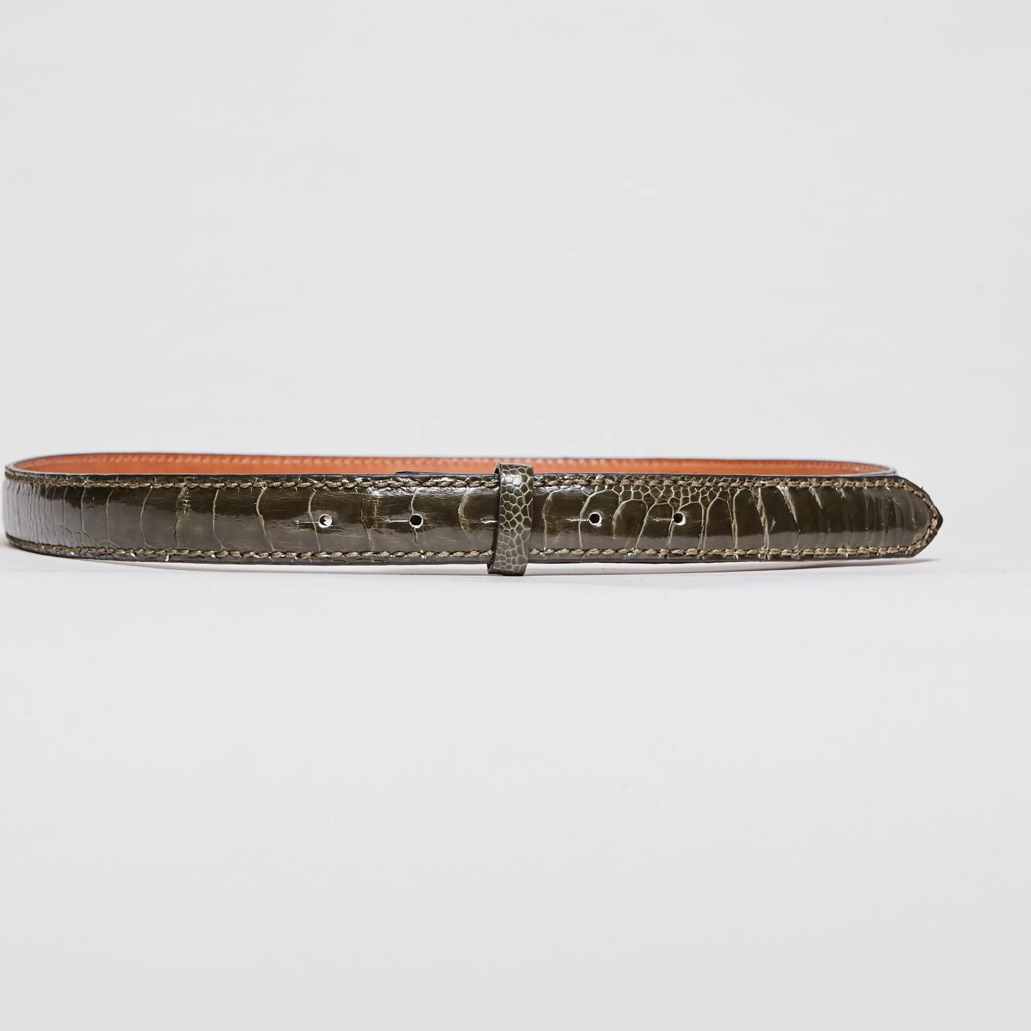 Reptile's House Belts>Annalise-Ostrich Belt