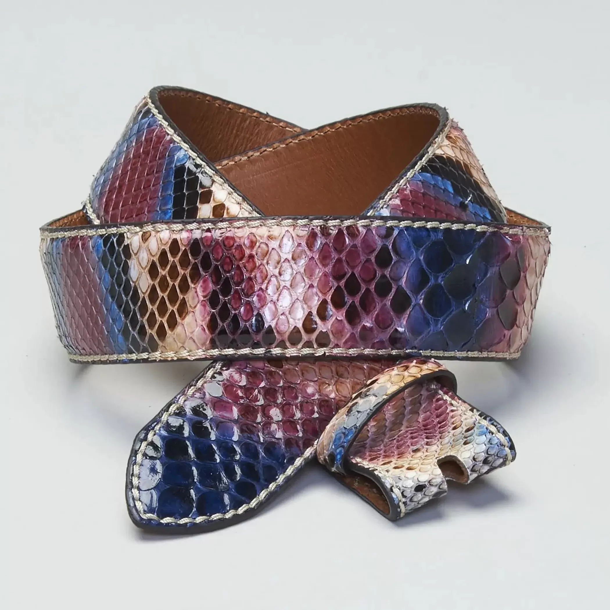 Reptile's House Belts>Brunn-Python Belt