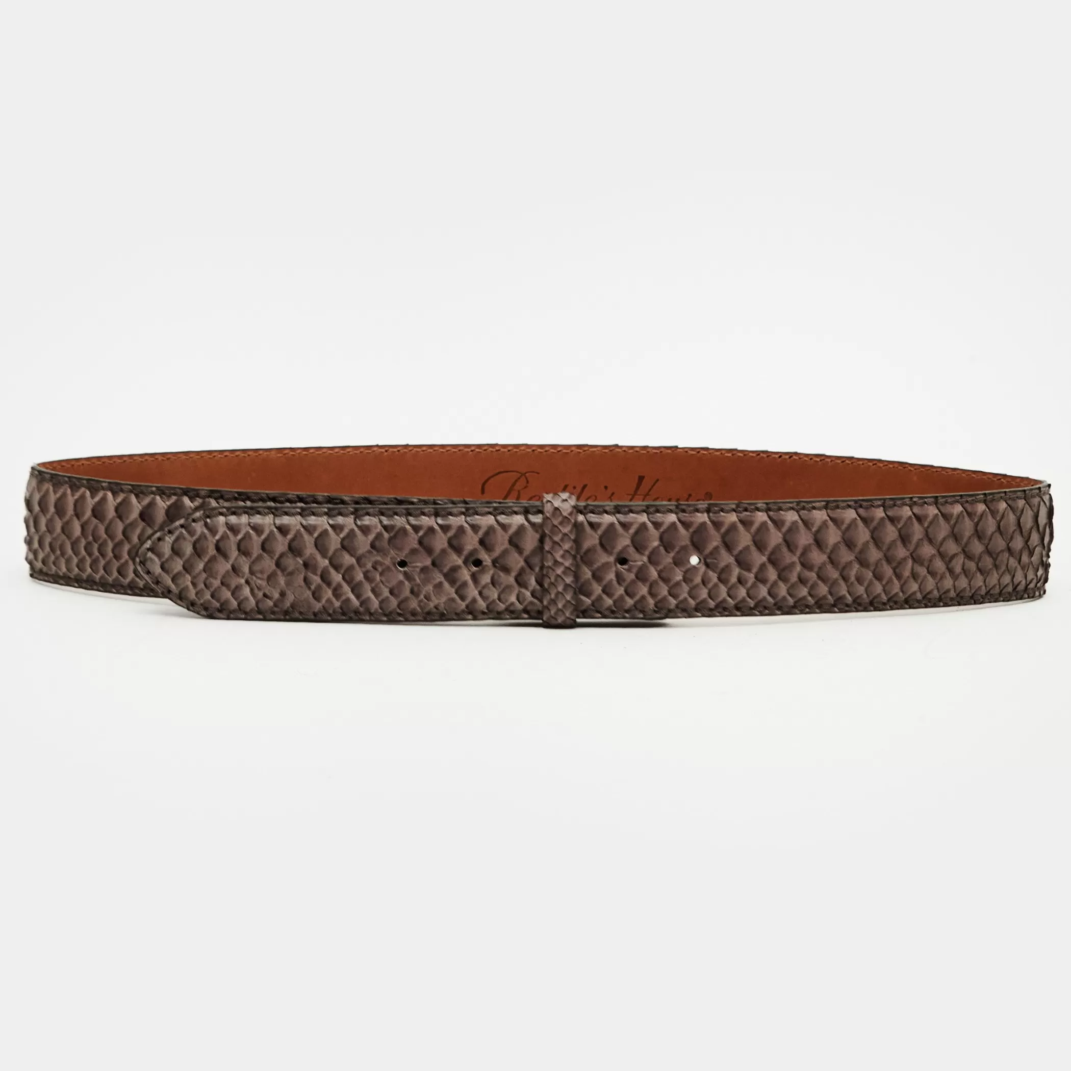 Reptile's House Belts>Devin-Python Belt Corda Dark