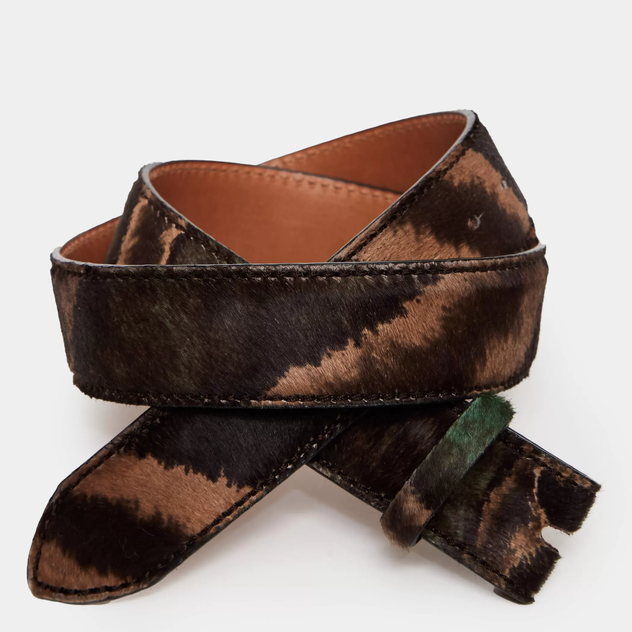 Reptile's House Belts>Glad-Calf Hair Belt