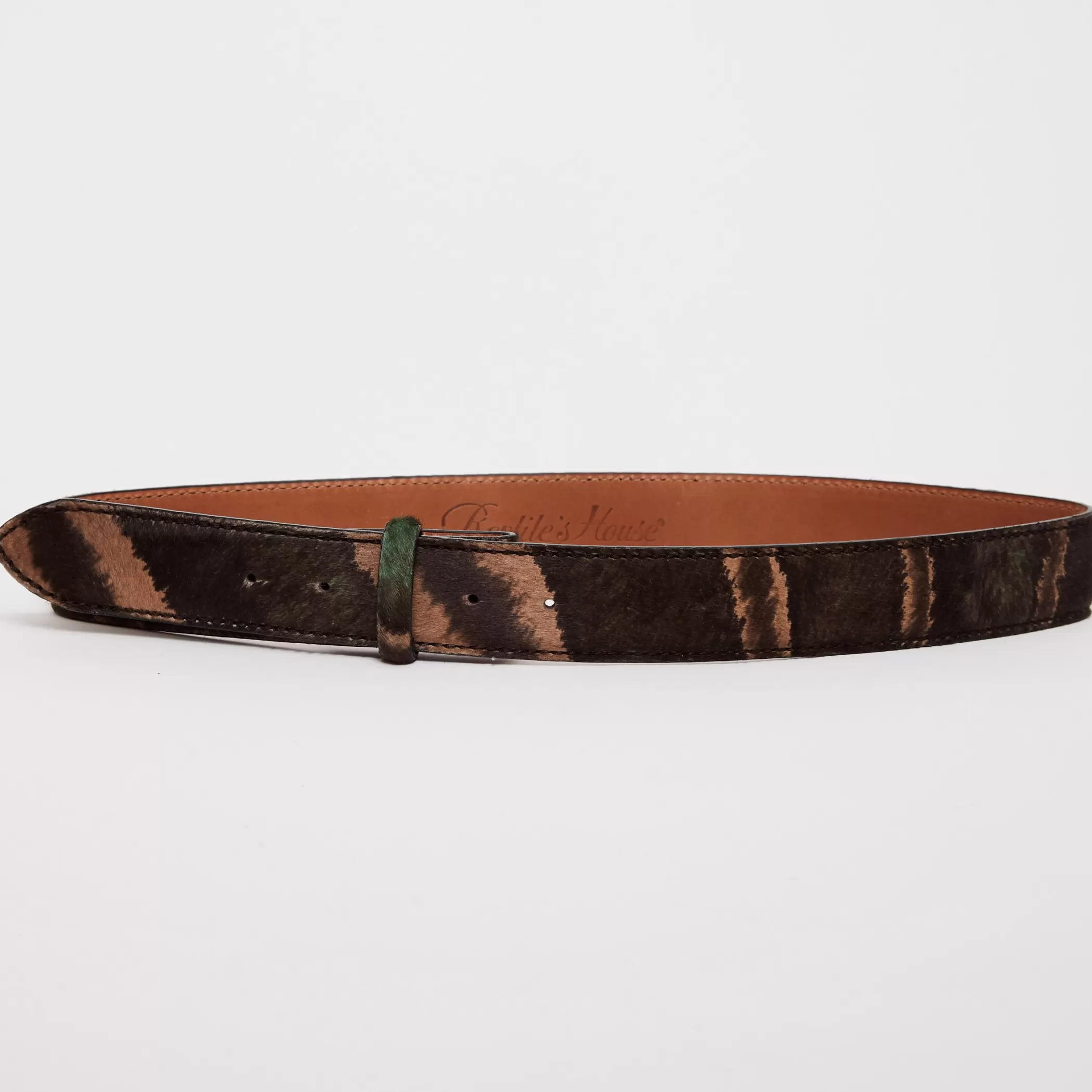 Reptile's House Belts>Glad-Calf Hair Belt