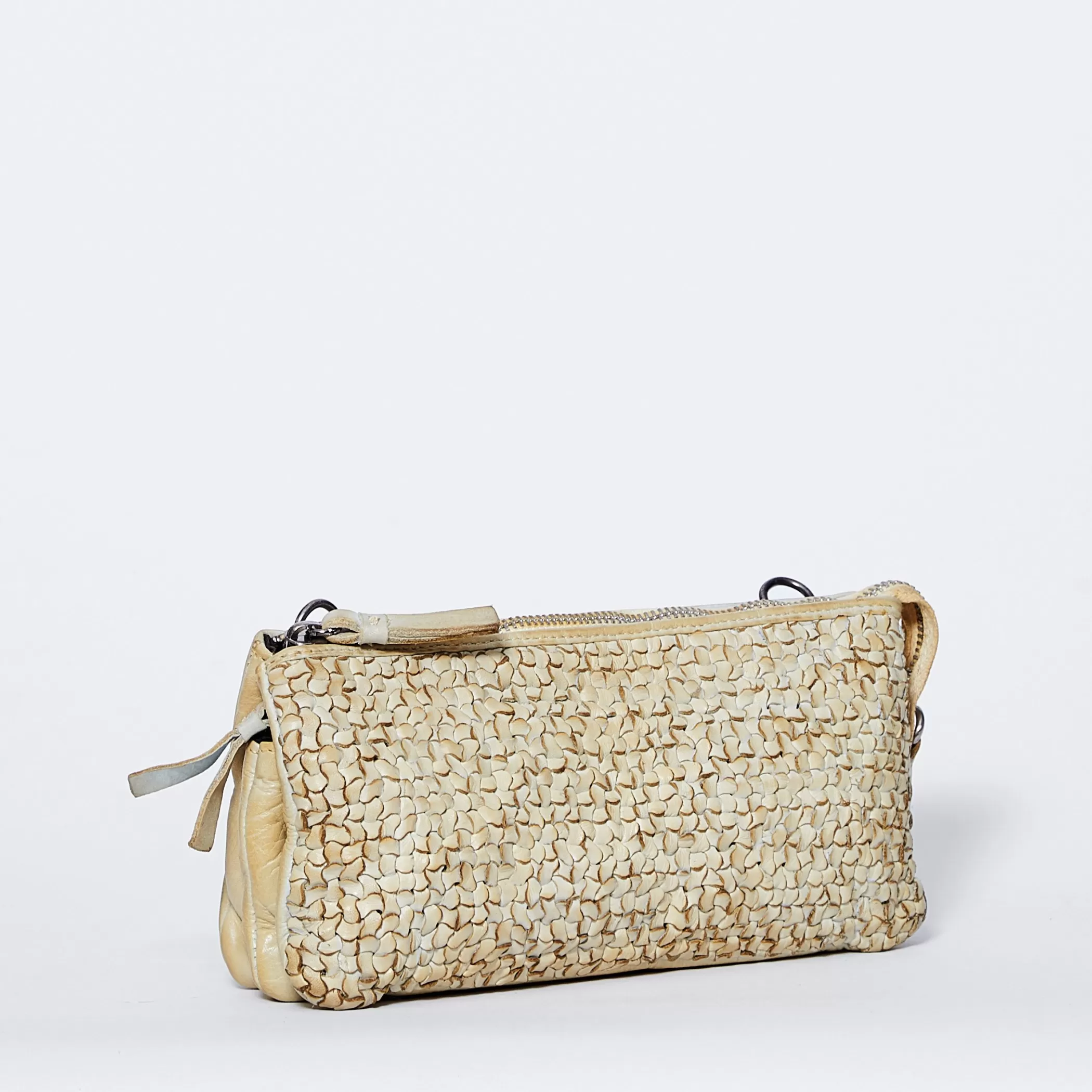 Reptile's House Bags>Groove-Clutch Spiga