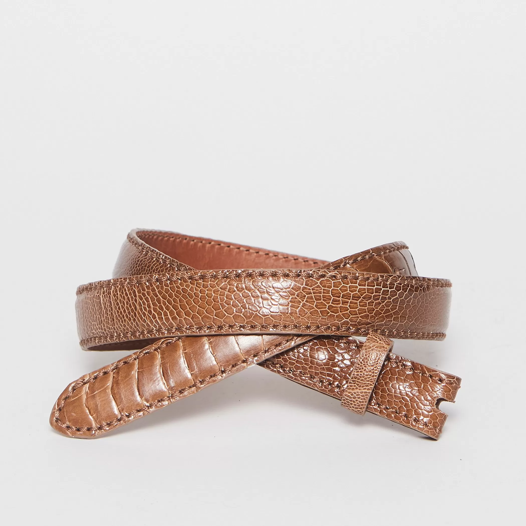 Reptile's House Belts>Julie-Ostrich Belt
