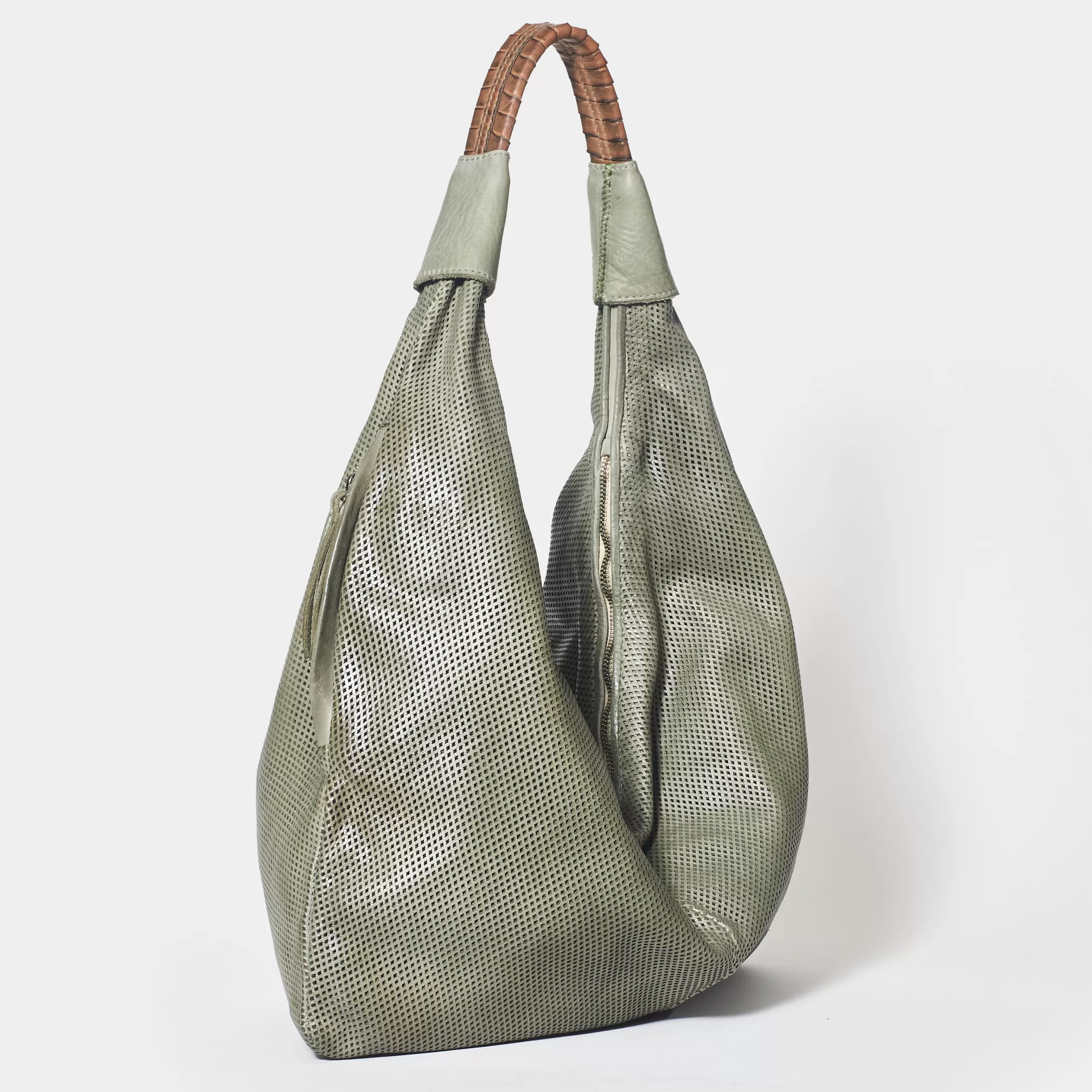 Reptile's House Bags>Lucy-Shopper-Olive