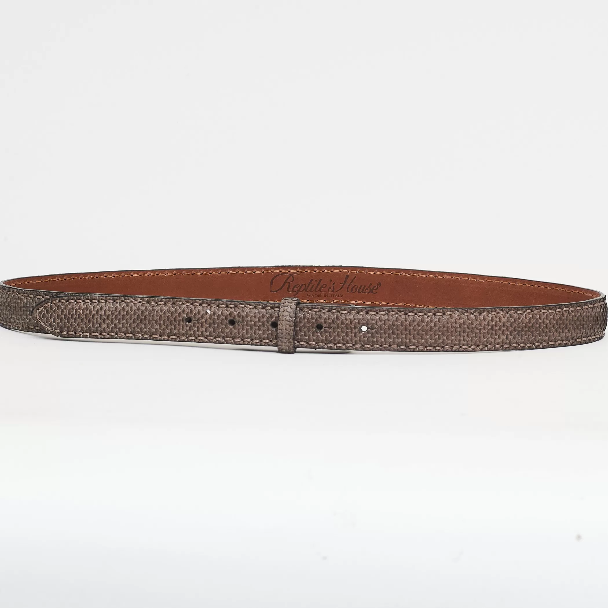 Reptile's House Belts>Marbella-Leather Belt Infinity