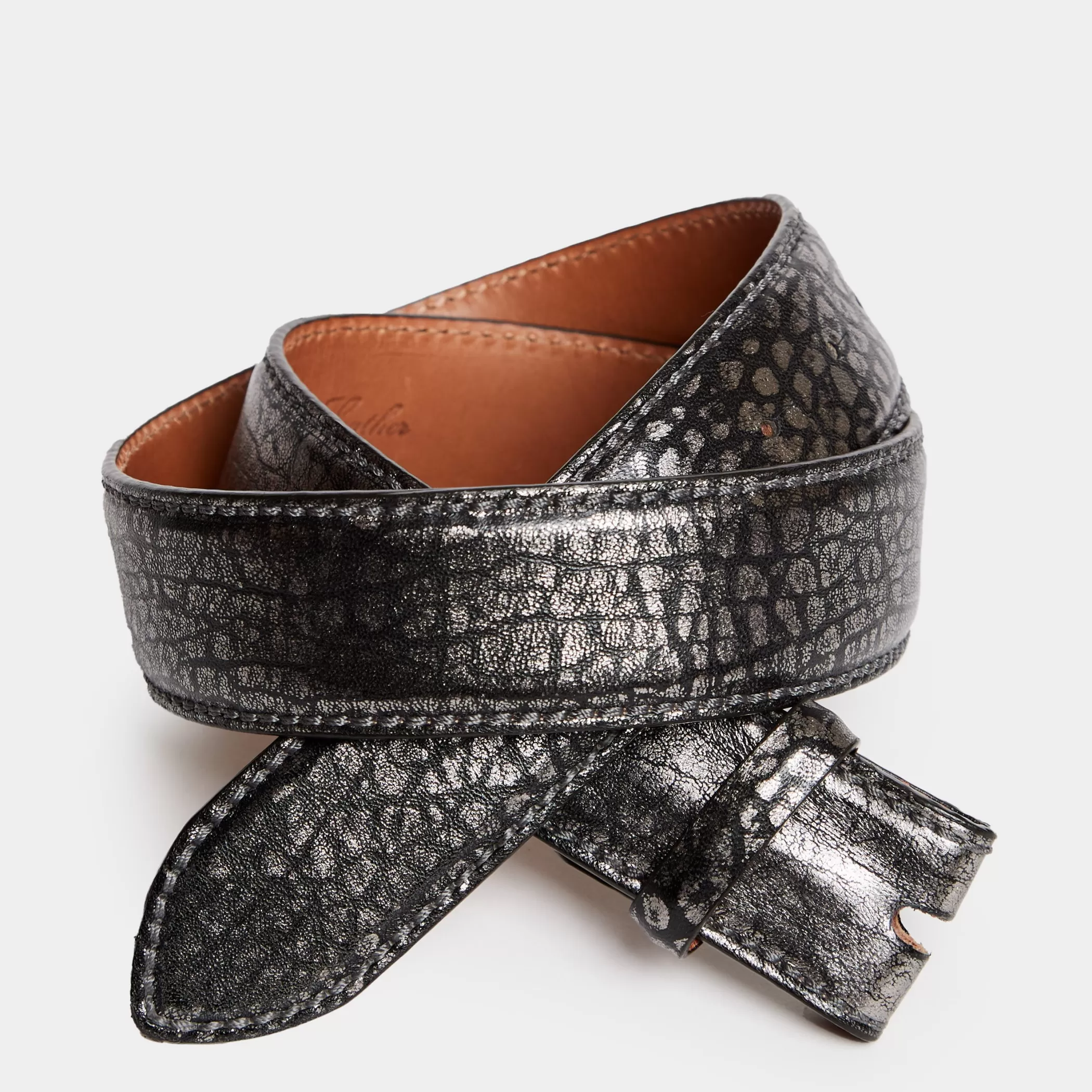Reptile's House Belts>Marny-Leather Belt