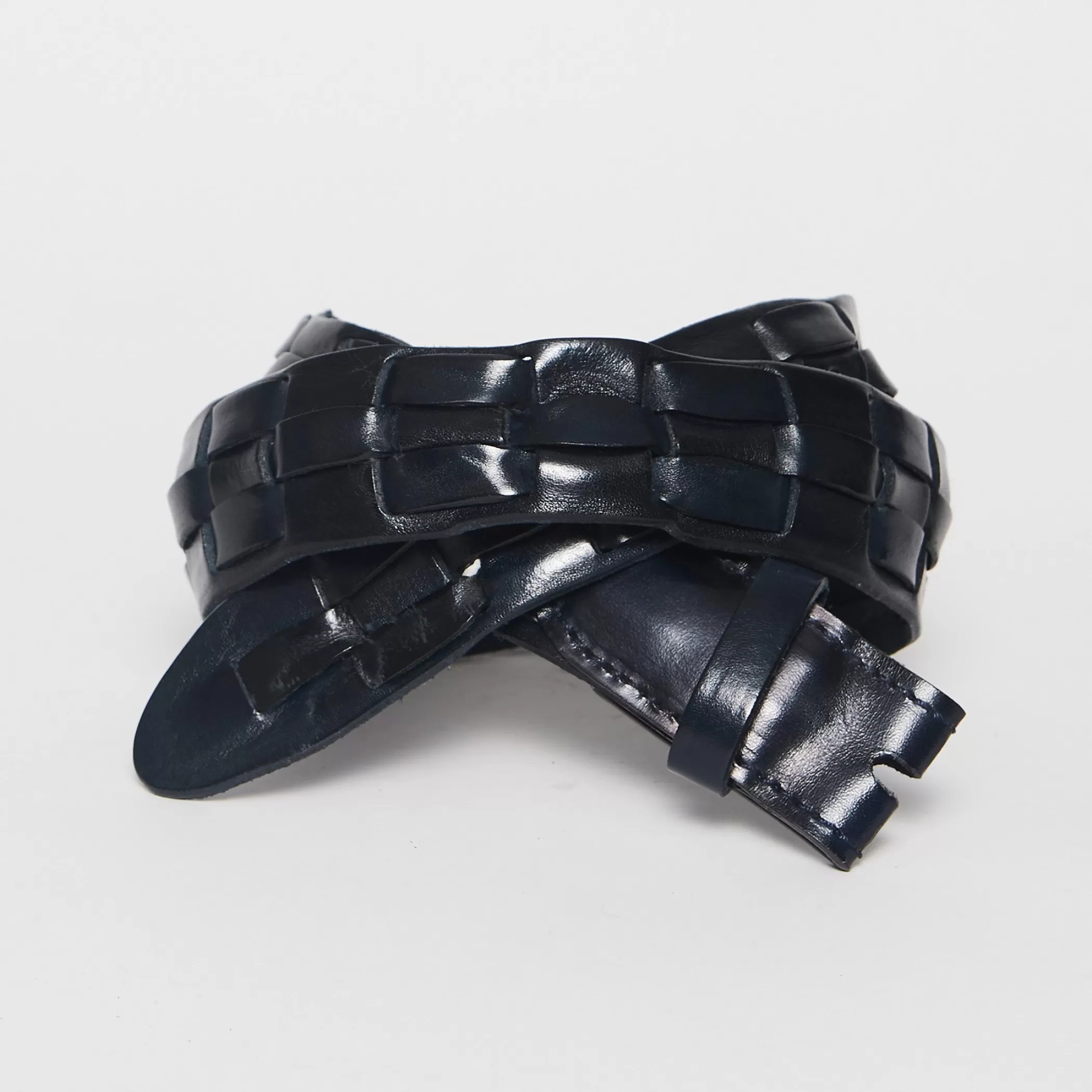 Reptile's House Belts>Mosaic-Leather Belt