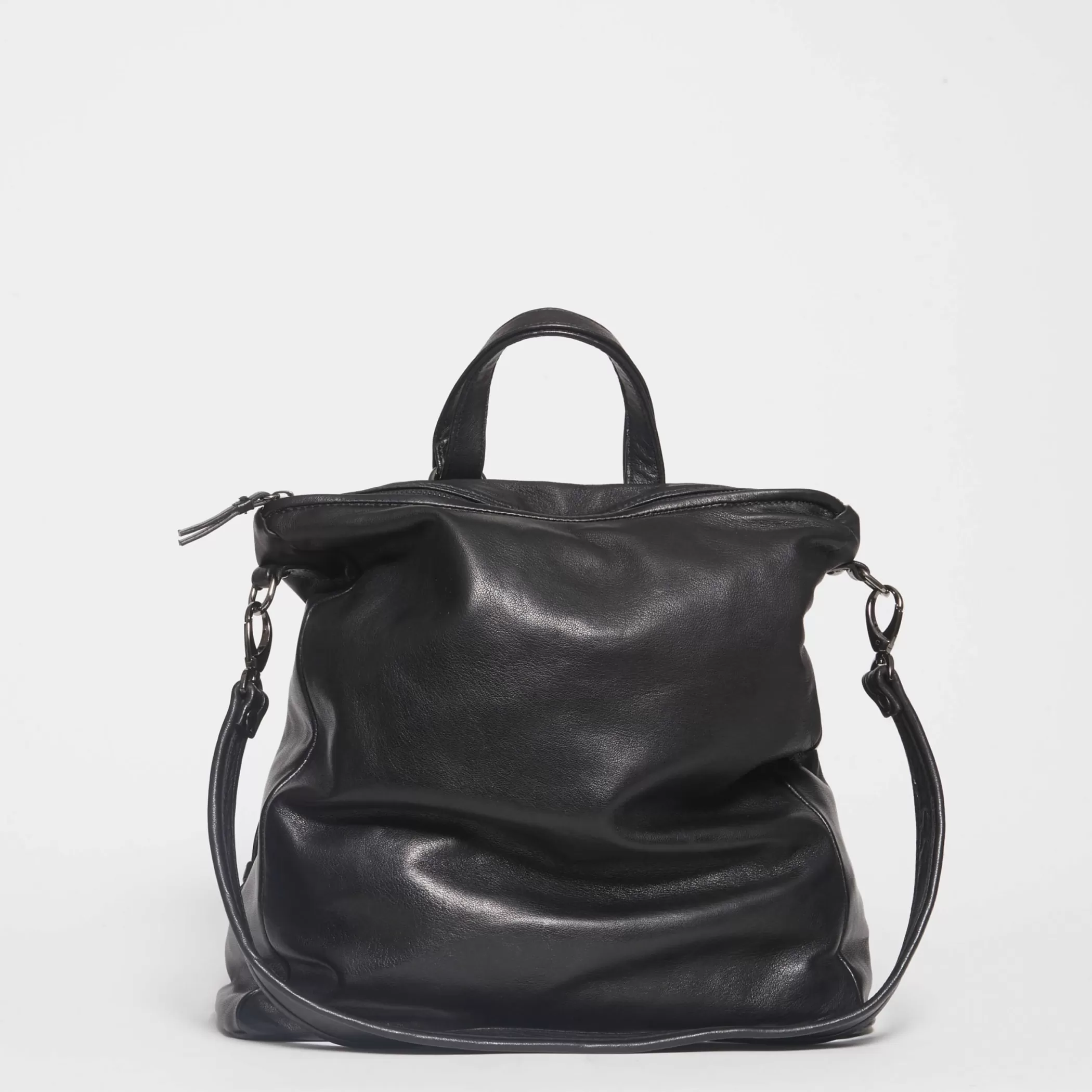 Reptile's House Bags>Santa Fe Backpack-Black