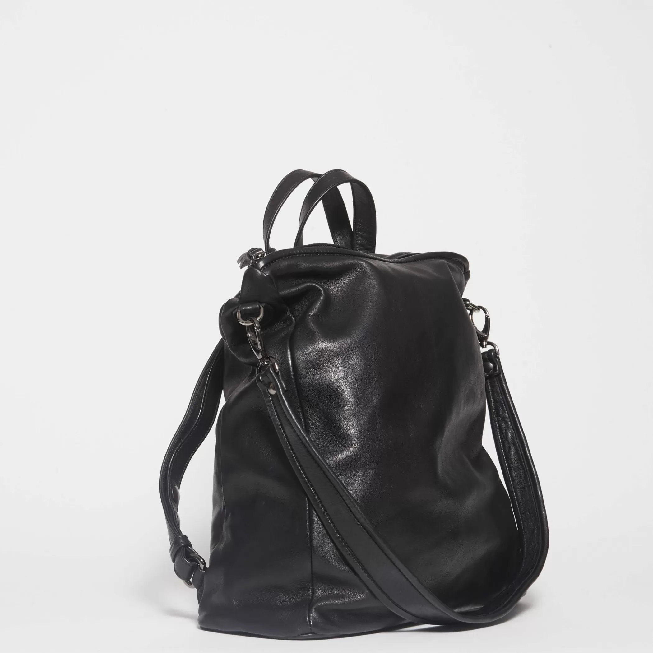 Reptile's House Bags>Santa Fe Backpack-Black