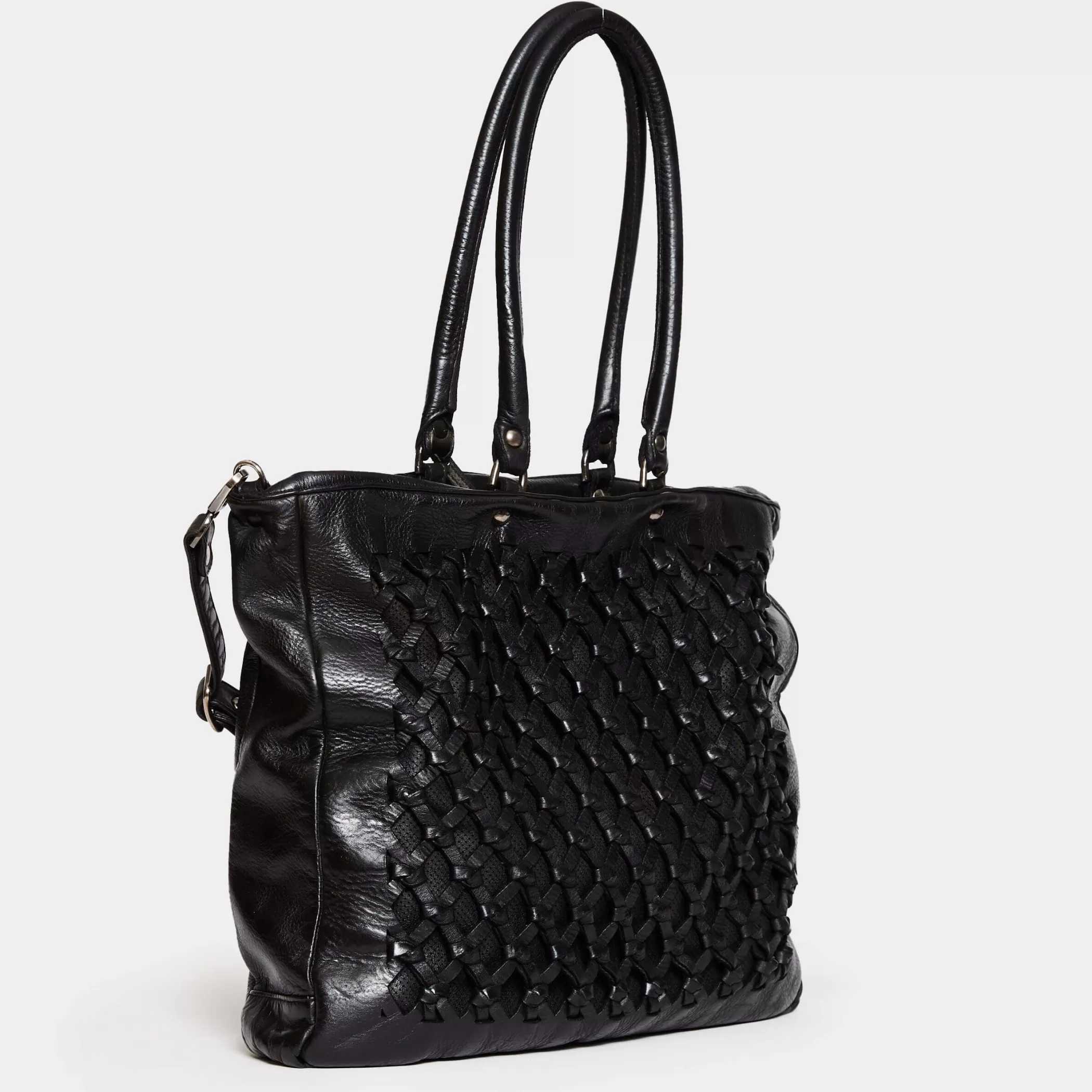 Reptile's House Bags>Selma-Shopper Black