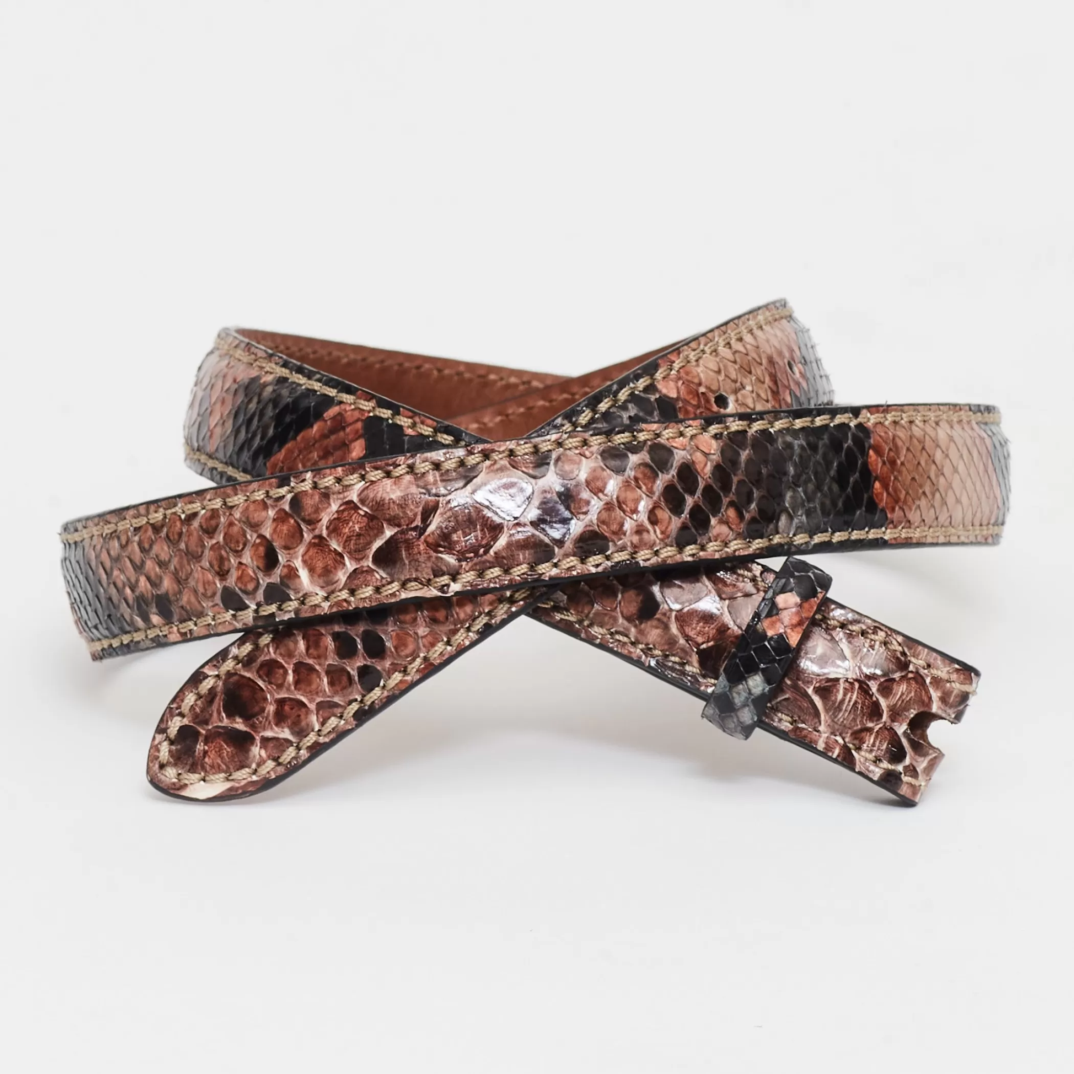 Reptile's House Belts>Tarifa-Python Belt