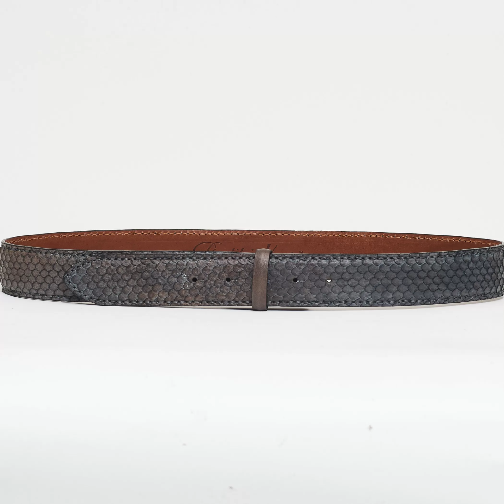 Reptile's House Belts>Toledo-Leather Belt Infinity