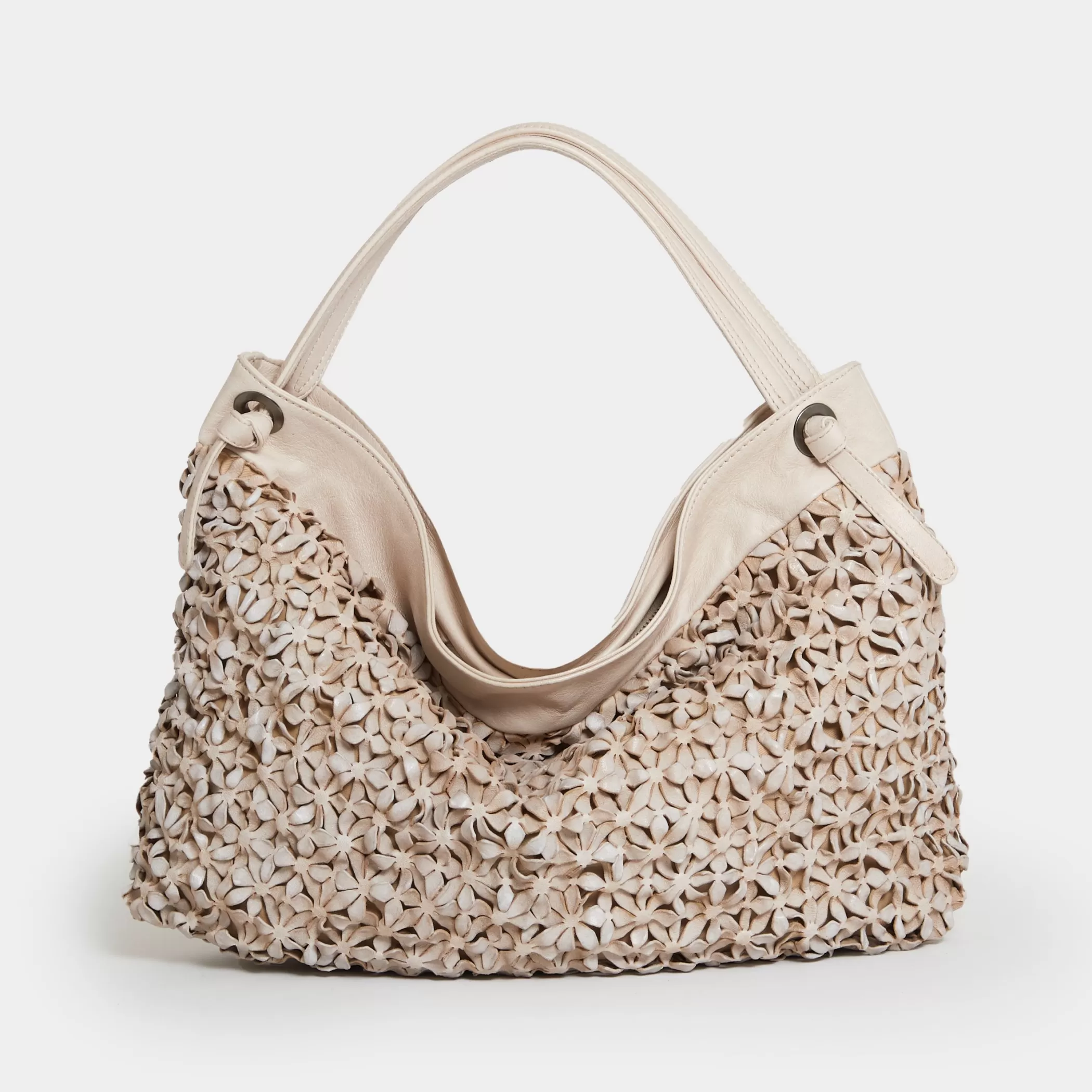 Reptile's House Bags>Windrose-Shopper Cream